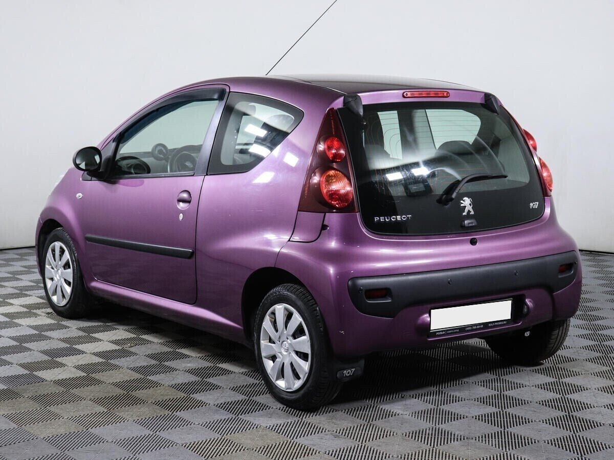 Peugeot 107 1.0 РКПП, 2012, 132 000 км фото 7