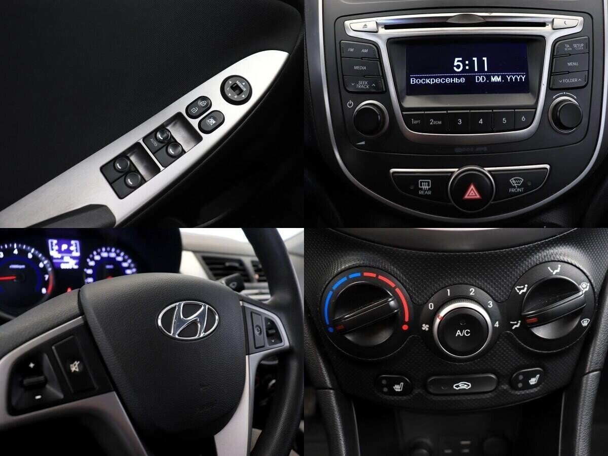 Hyundai Solaris 1.4 АКПП, 2016, 83 000 км фото 13