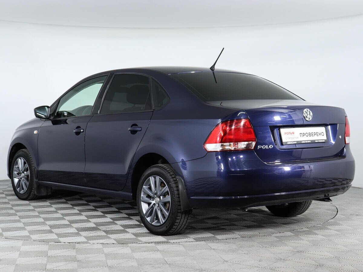 Volkswagen Polo 1.6 АКПП, 2013, 123 000 км фото 7