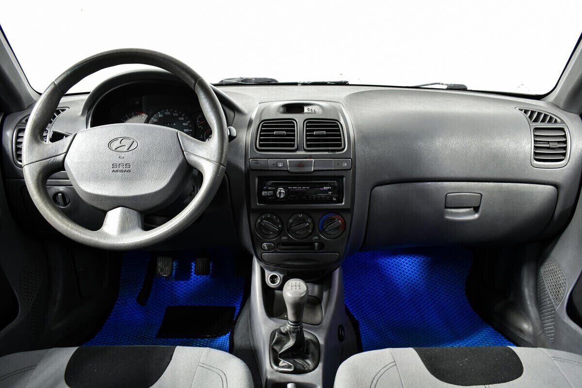Hyundai Accent 1.4 МКПП, 2007, 200 000 км фото 11