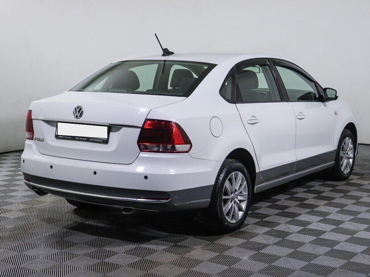 Volkswagen Polo 1.6 АКПП, 2018, 66 000 км фото 5
