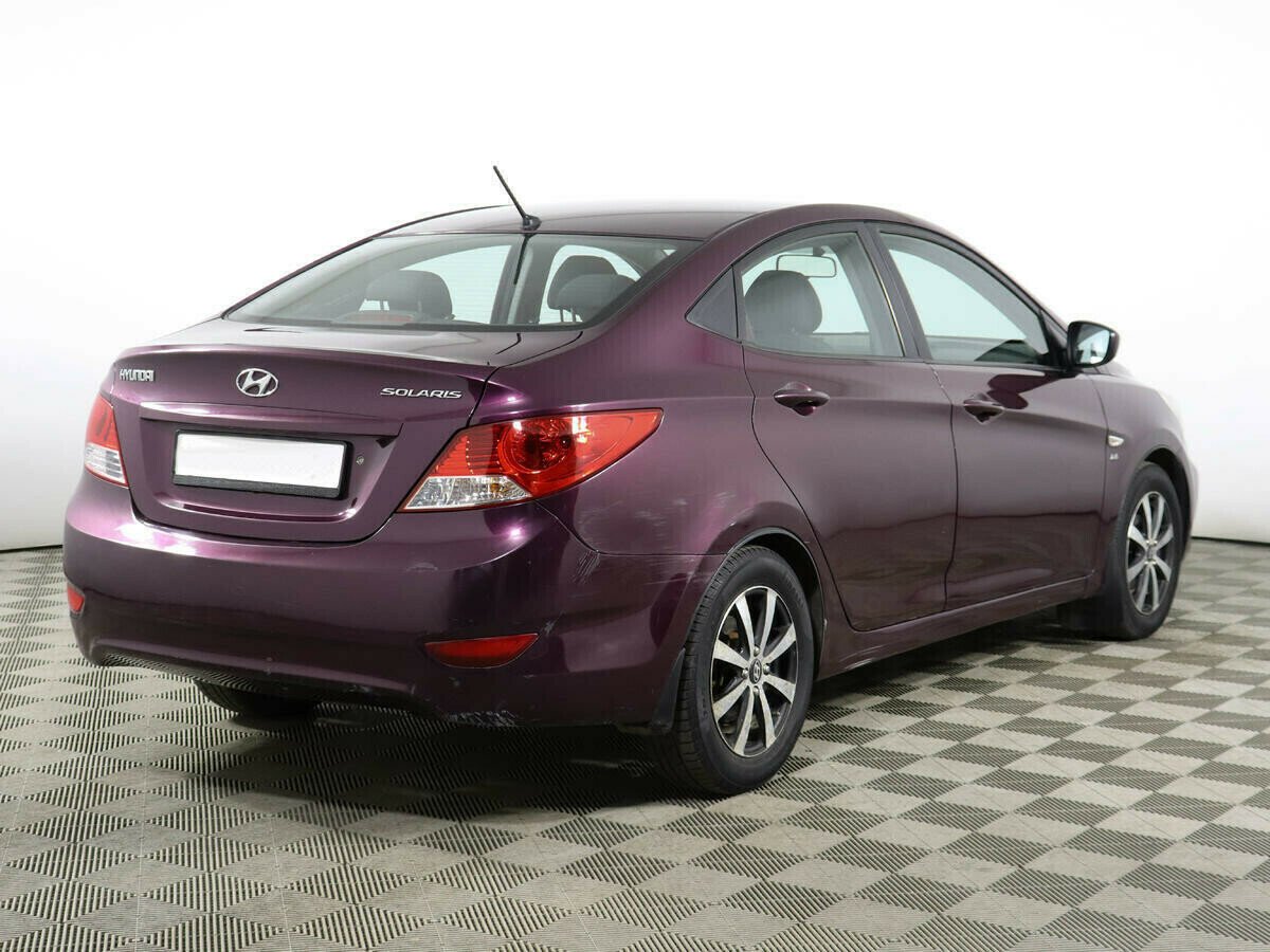 Hyundai Solaris 1.6 МКПП, 2013, 124 000 км фото 4
